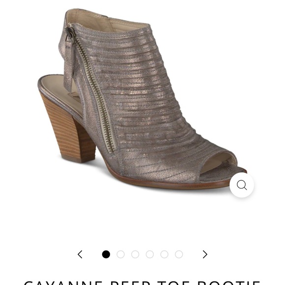 Paul Green Womens Cayanne Leather Peep Toe Sandal Booties Size 6.5 UK 4 - Picture 12 of 13